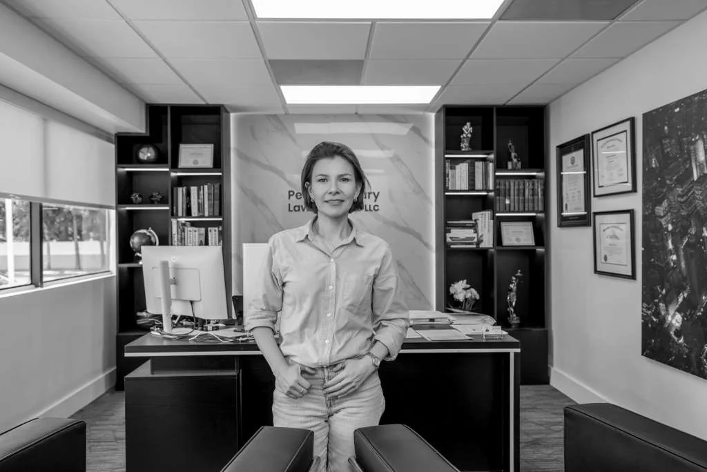 Personal Injury Law Partners — editorial black and white